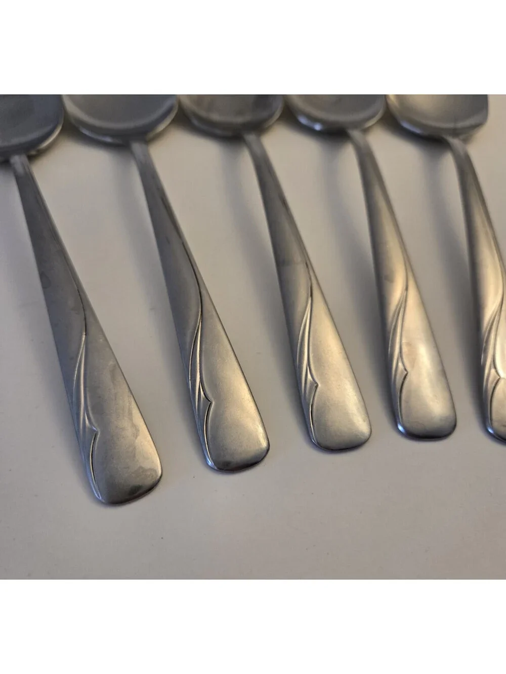 VTG Oneida LTD “Oceanic” Flatware Set of 5 Tablespoons Serving Spoons